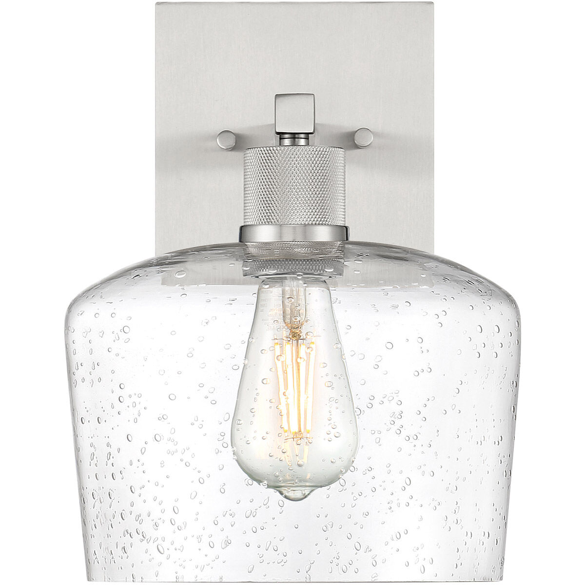 Port Nine LED 9 inch Brushed Steel Wall Sconce Wall Light