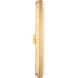 Niagara LED 4.75 inch Aged Gold Brass Bath Vanity Light Wall Light