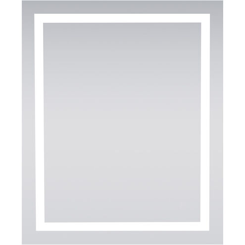 Nova 36 X 30 inch Silver Lighted Wall Mirror