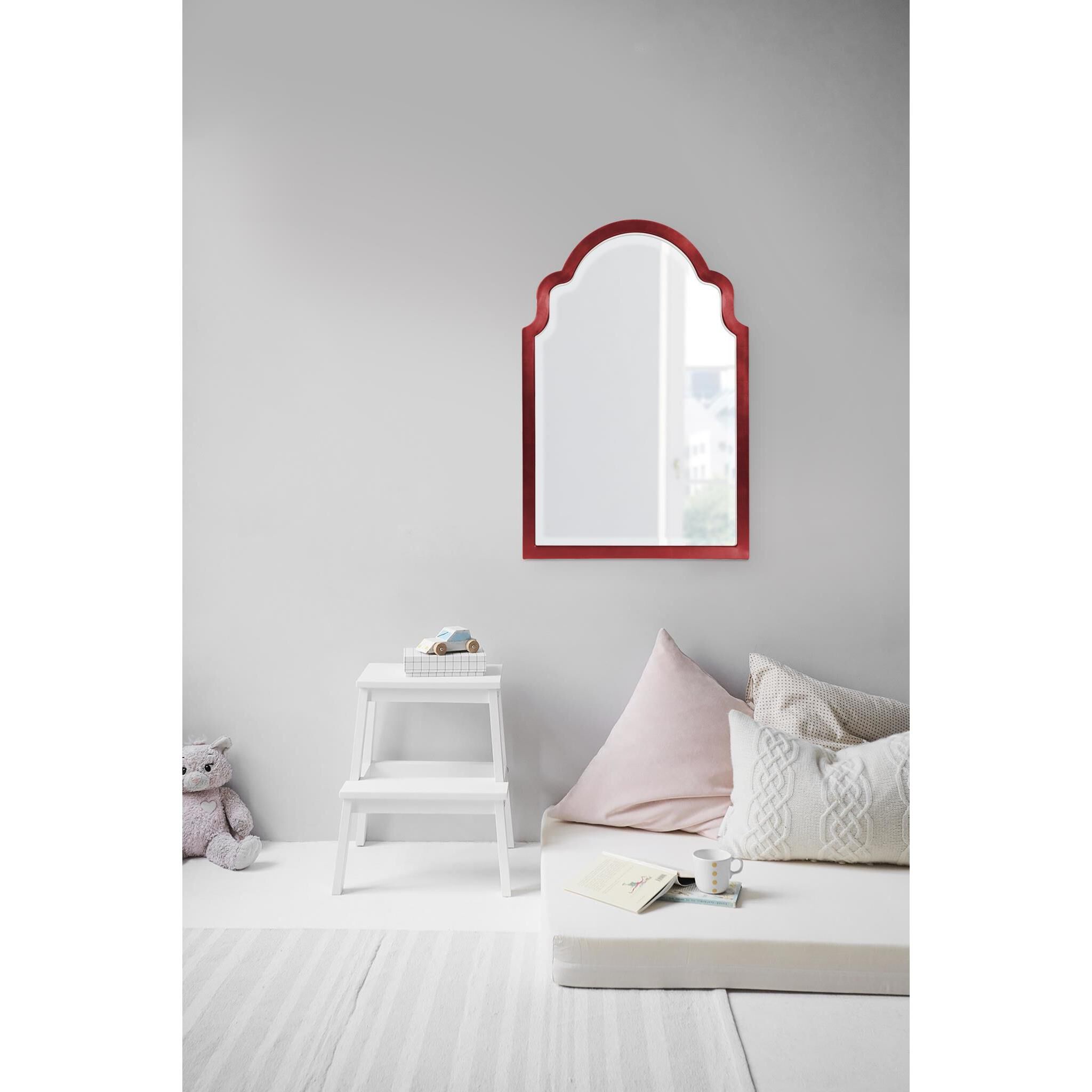 Sultan 36 X 24 inch Burgundy Mirror