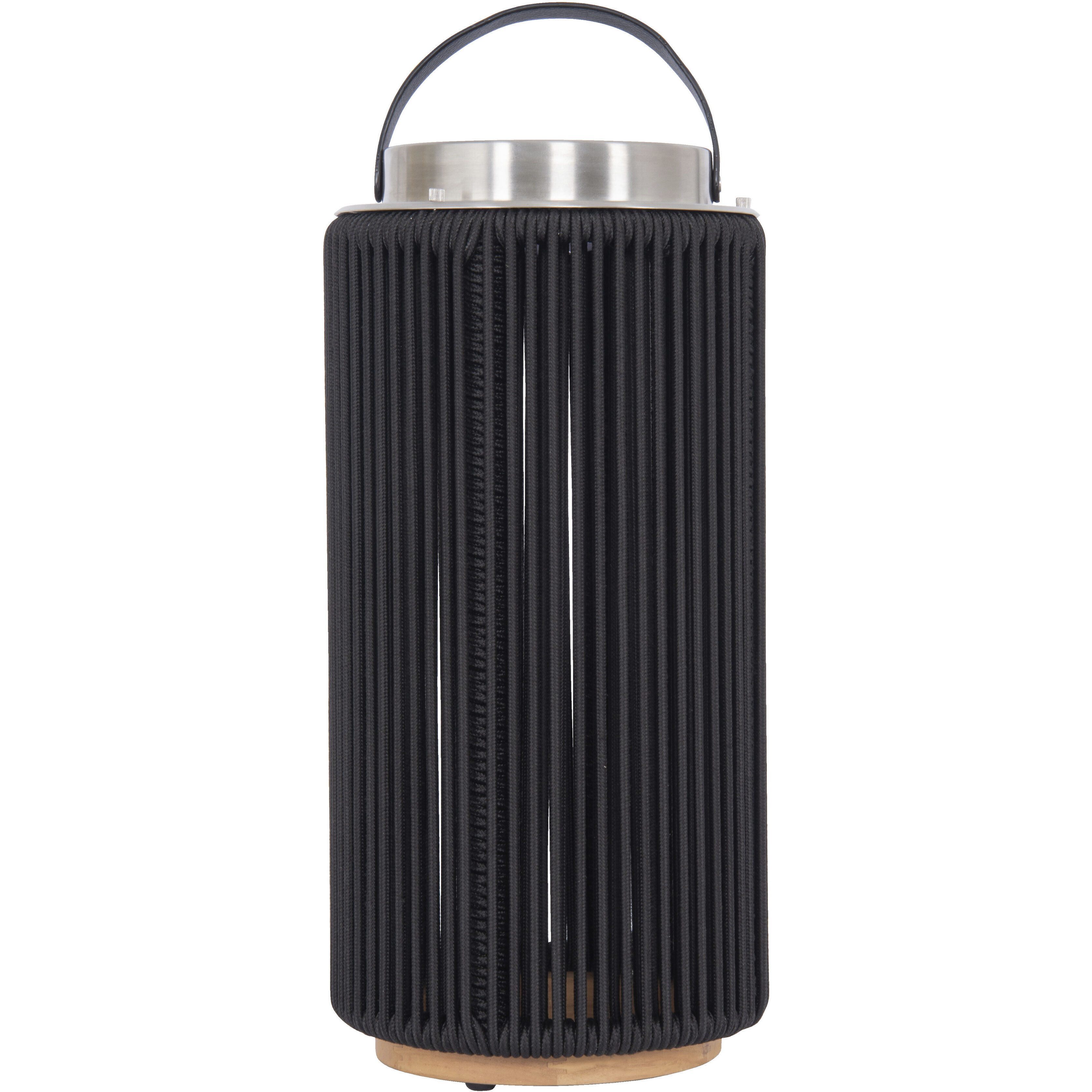 Sea Scape 19 inch 3.00 watt Stainless Steel Outdoor Rechargeable Table Lamp, Solar