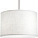 Markor Summer Linen 16 inch Drum Shade, for use with Markor Pendant Kit