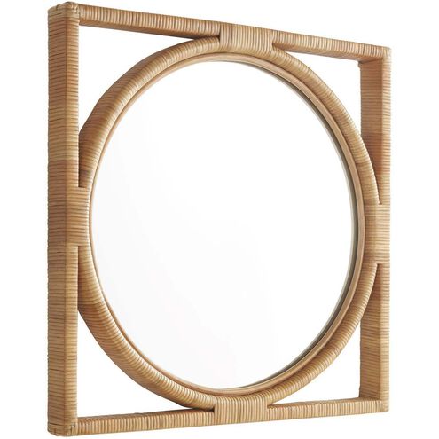 Pemba 24 X 24 inch Brown Mirror, Small