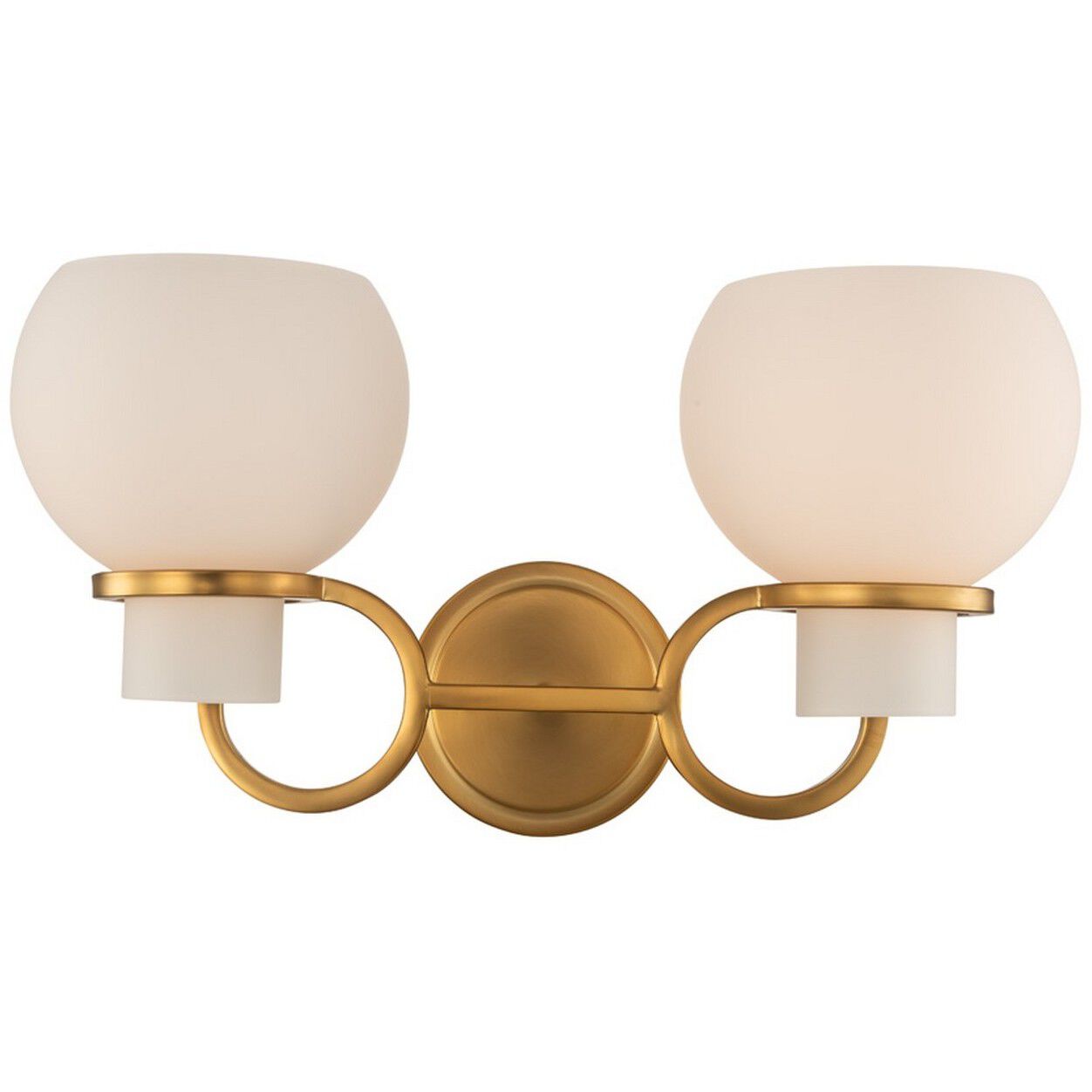 Ascher Wall Sconce Wall Light in Winter Brass