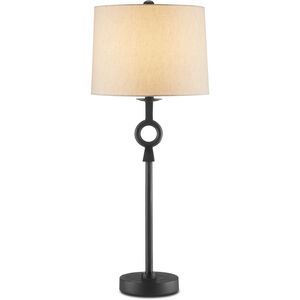 Germaine 34 inch 150.00 watt Black Table Lamp Portable Light