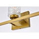 Cassie 3 Light 24 inch Brass Bath Sconce Wall Light