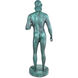 Standing Greek Warrior 36 X 15.25 inch Bronze Sculpture