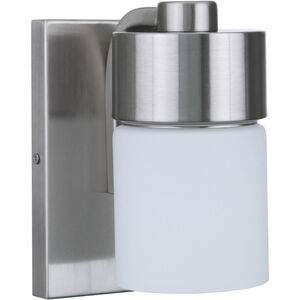 Neighborhood District 1 Light 5 inch Brushed Polished Nickel Wall Sconce Wall Light