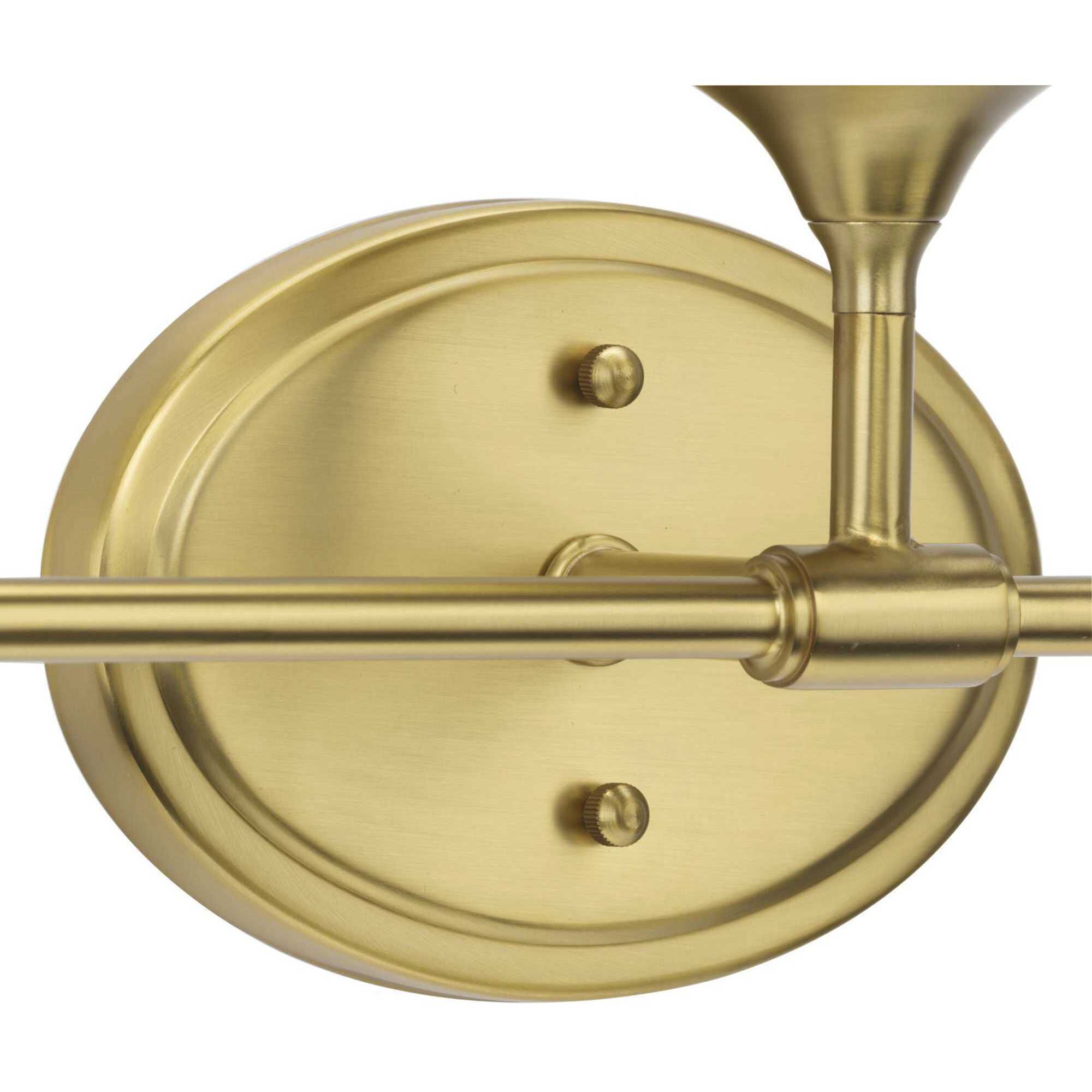 Lynzie 3 Light 23.88 inch Brushed Gold Bath Vanity Light Wall Light