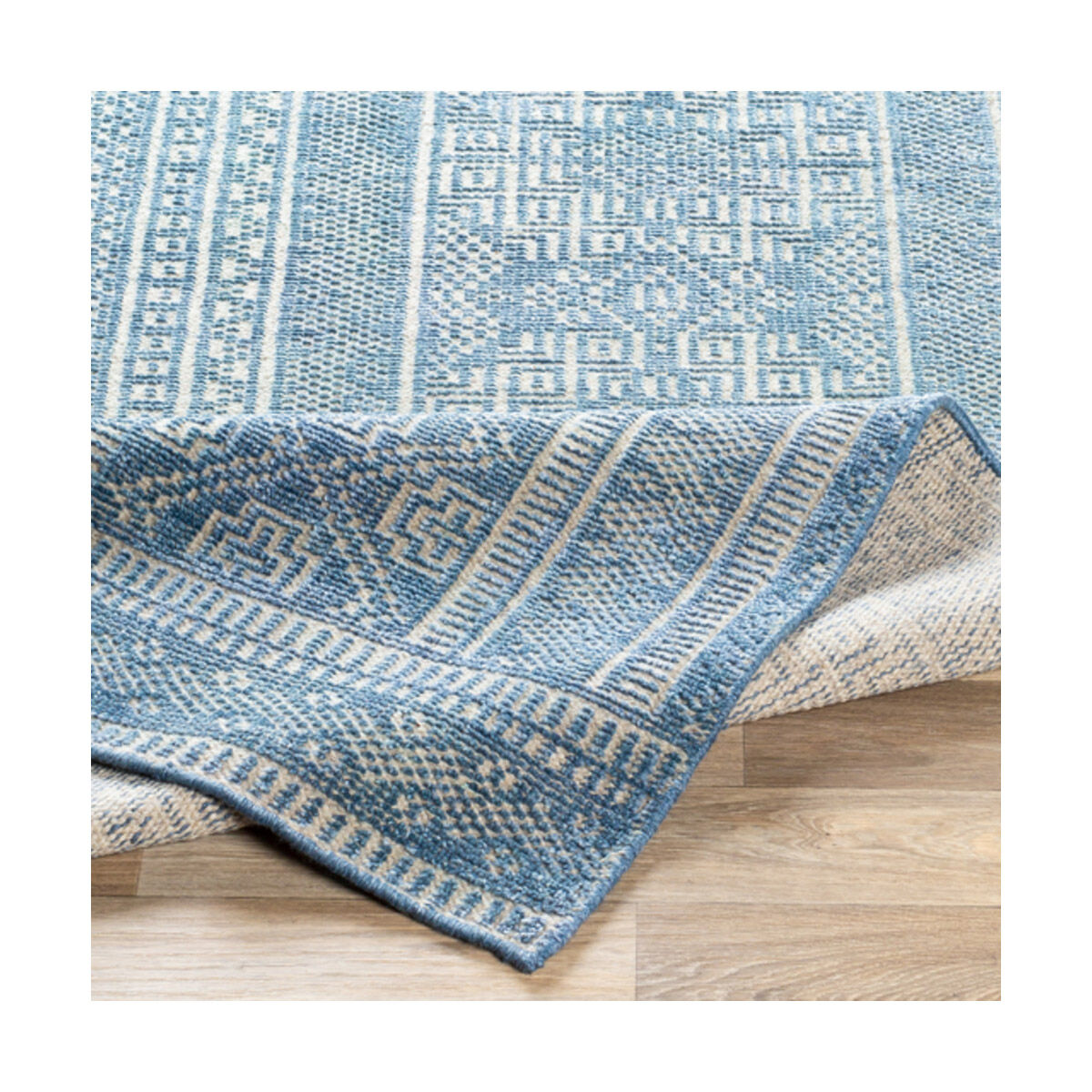 Sylvia 90 X 60 inch Denim/Khaki Rugs