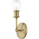 Lansdale 1 Light 5 inch Antique Brass Vanity Sconce Wall Light