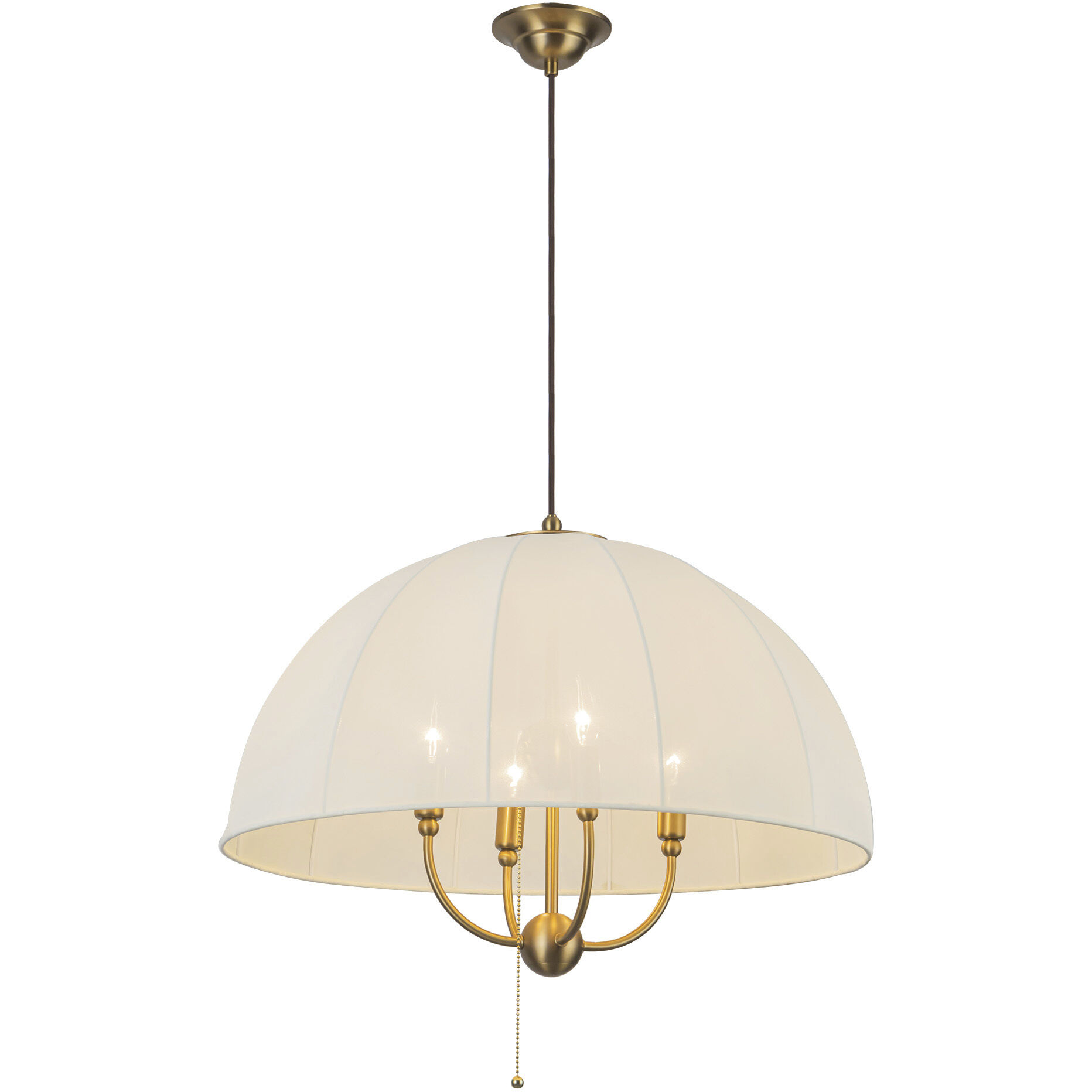 Alora Mood Crosby Pendant Ceiling Light in Brushed Gold