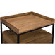 Vancouver 24 X 23 inch Brown Side Table