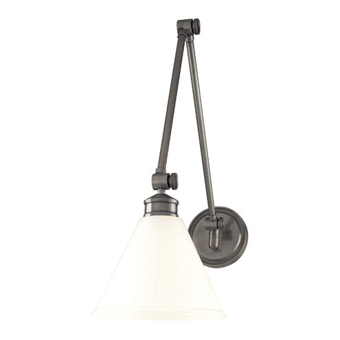 Exeter 1 Light 8 inch Antique Nickel Wall Sconce Wall Light