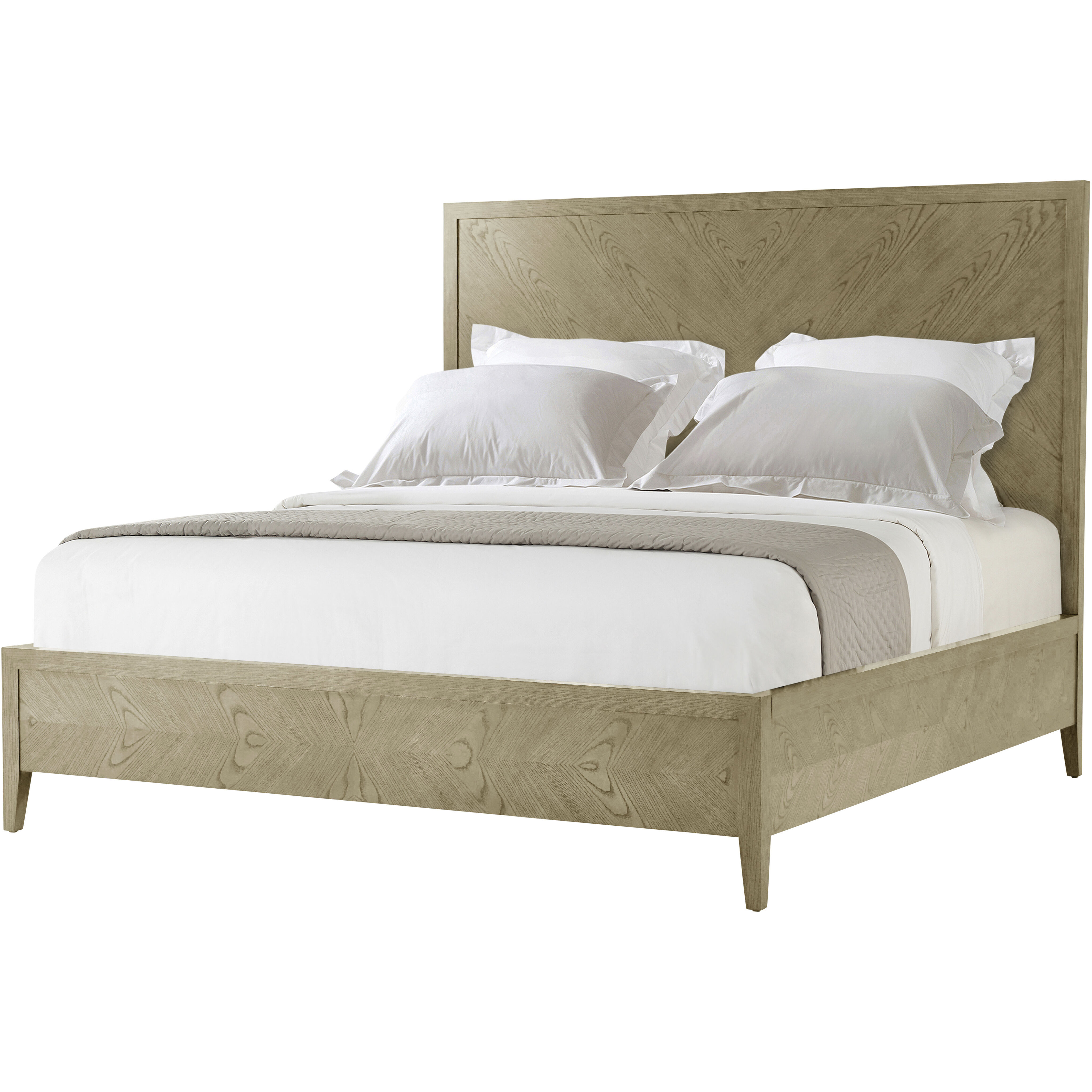 Catalina Dune California King Bed, Wooden