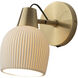 Petaluma LED 6 inch Weathered Brass Wall Sconce Wall Light