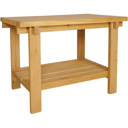 August Natural Counter Table, Small