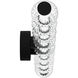 Elway LED 32 inch Matte Black Bath Light Wall Light, Large