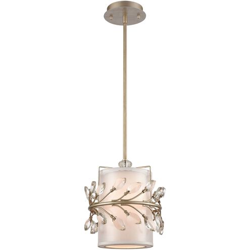 Asbury 1 Light 9 inch Aged Silver Mini Pendant Ceiling Light