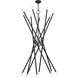 Soho 16 Light 50 inch Black Foyer Chandelier Ceiling Light