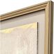 Goldenscape White and Metallic and Brown Framed Art, The Studio