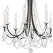 Karrington 8 Light 26 inch Matte Black Chandelier Ceiling Light