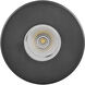 Sparta Dot Integrated LED Stainless Steel Black Button Light