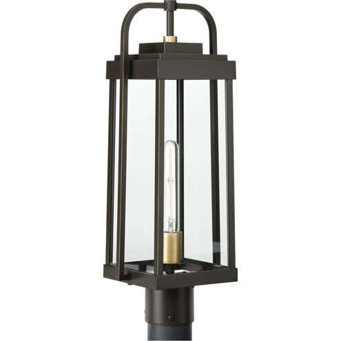 Walcott 1 Light 21 inch Antique Bronze Outdoor Post Lantern