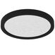Outskirts LED 11 inch Earth Black Flush Mount Ceiling Light, Small