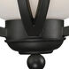 Lagoon 1 Light 15 inch Matte Black Wall Sconce Wall Light