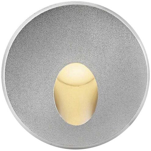 Sparta Tilt LED 2 inch Stainless Steel Landscape Wall Light, Round