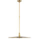 Thomas O'Brien Truesdell LED 24 inch Hand-Rubbed Antique Brass Pendant Ceiling Light