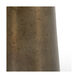 Wildwood 24 X 14 inch Bronze/Stained Drinks Table