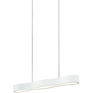 Corso Linear 1 Light 24 inch Textured White Pendant Ceiling Light