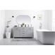 Lewis 60 X 22 X 34 inch Grey Vanity Sink Set