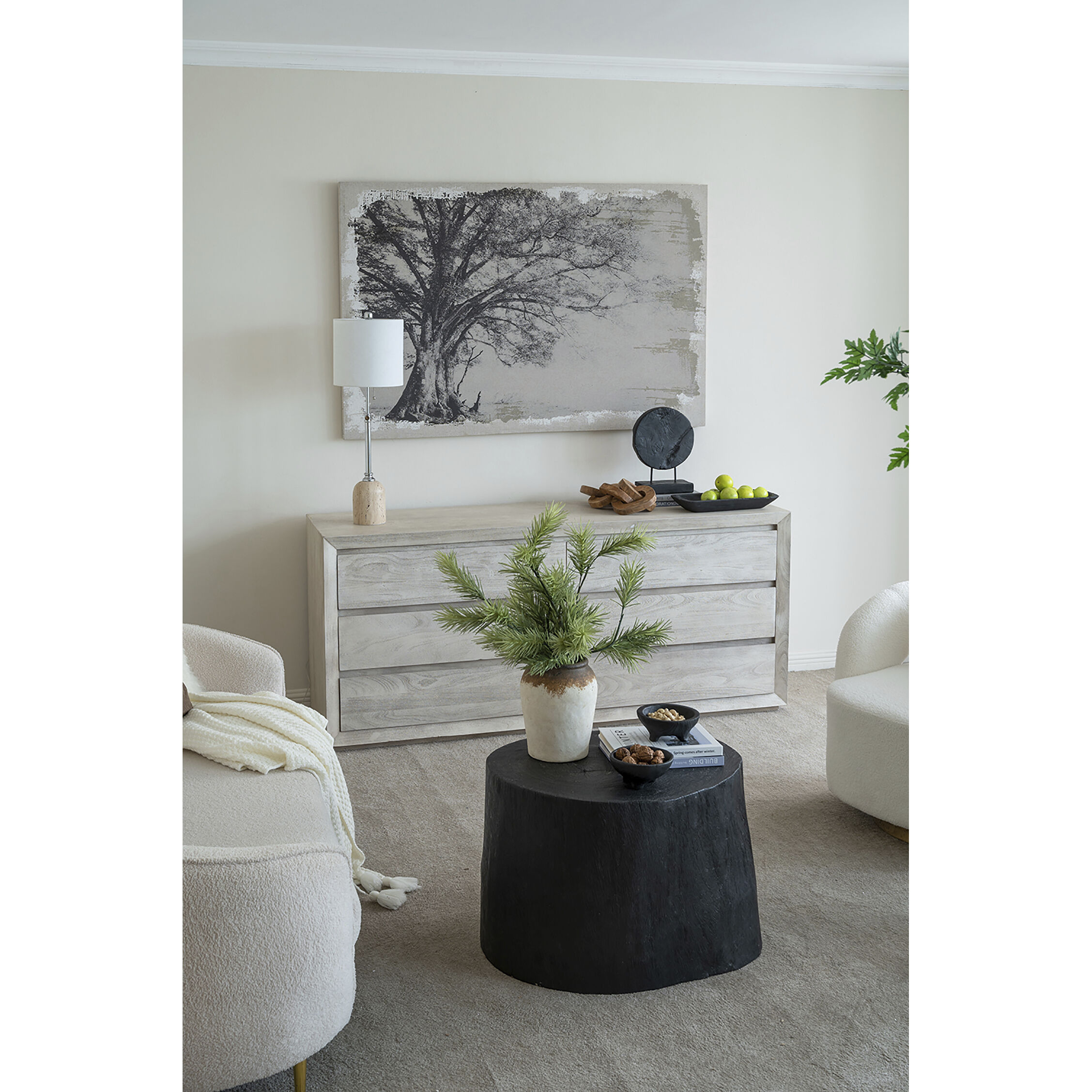 Rectangular Teak Natural Tray