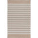 Oxford 96 X 60 inch Taupe, Medium Gray Rug