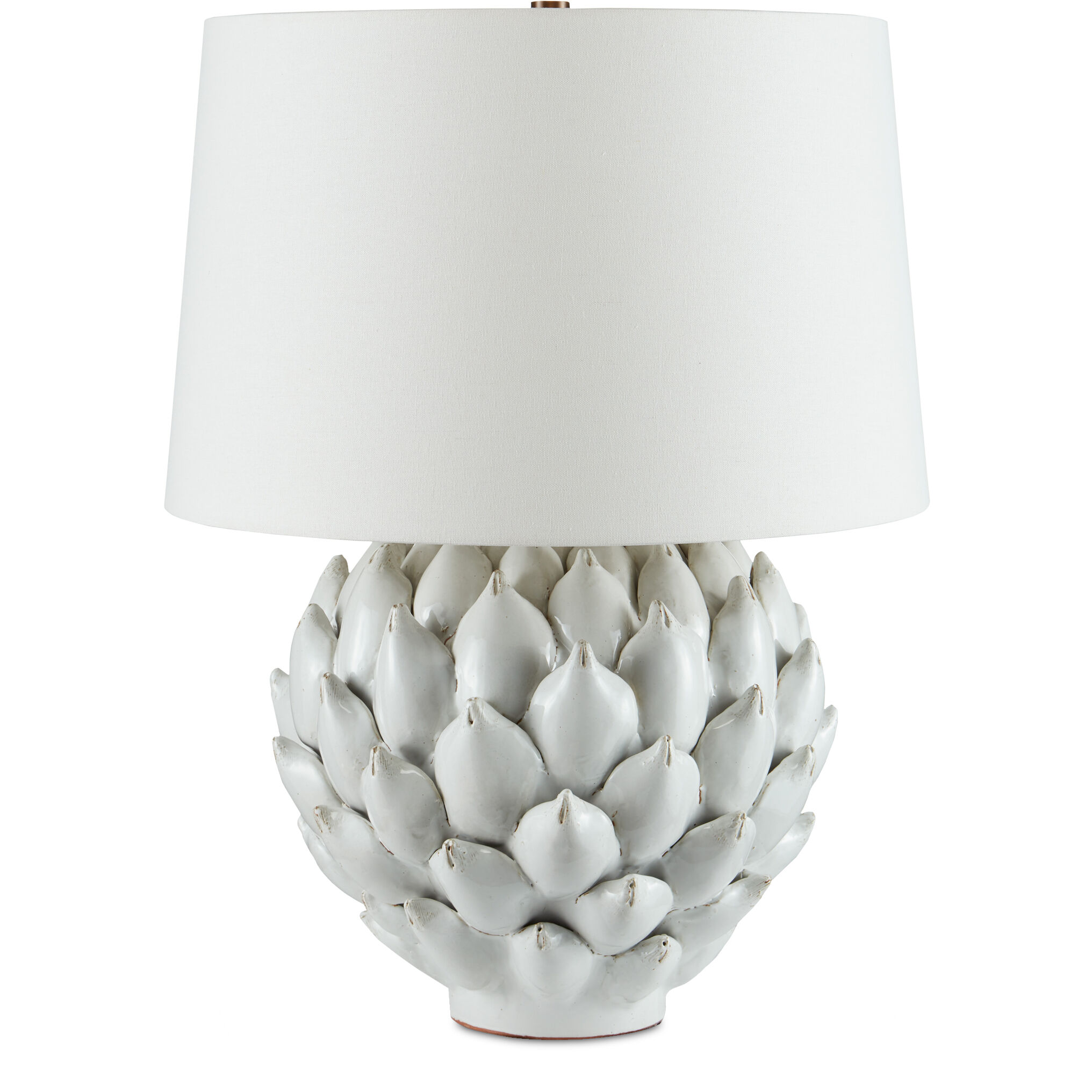 Cynara 25 inch 150 watt Antique White Table Lamp Portable Light