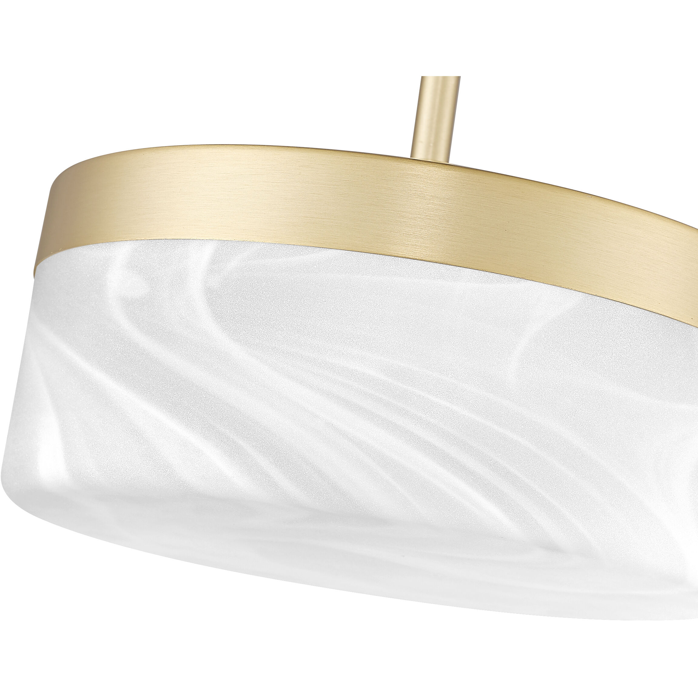 Renaud Pendant Ceiling Light in Modern Gold