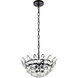 Emilia 3 Light 14 inch Black Pendant Ceiling Light