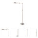 Pharma Collection 55 inch 10 watt Antique Brass Floor Lamp Portable Light
