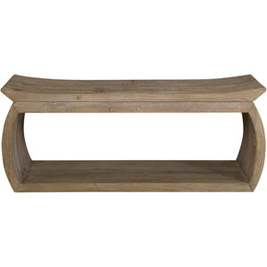 Connor Reclaimed Elm Wood Bench