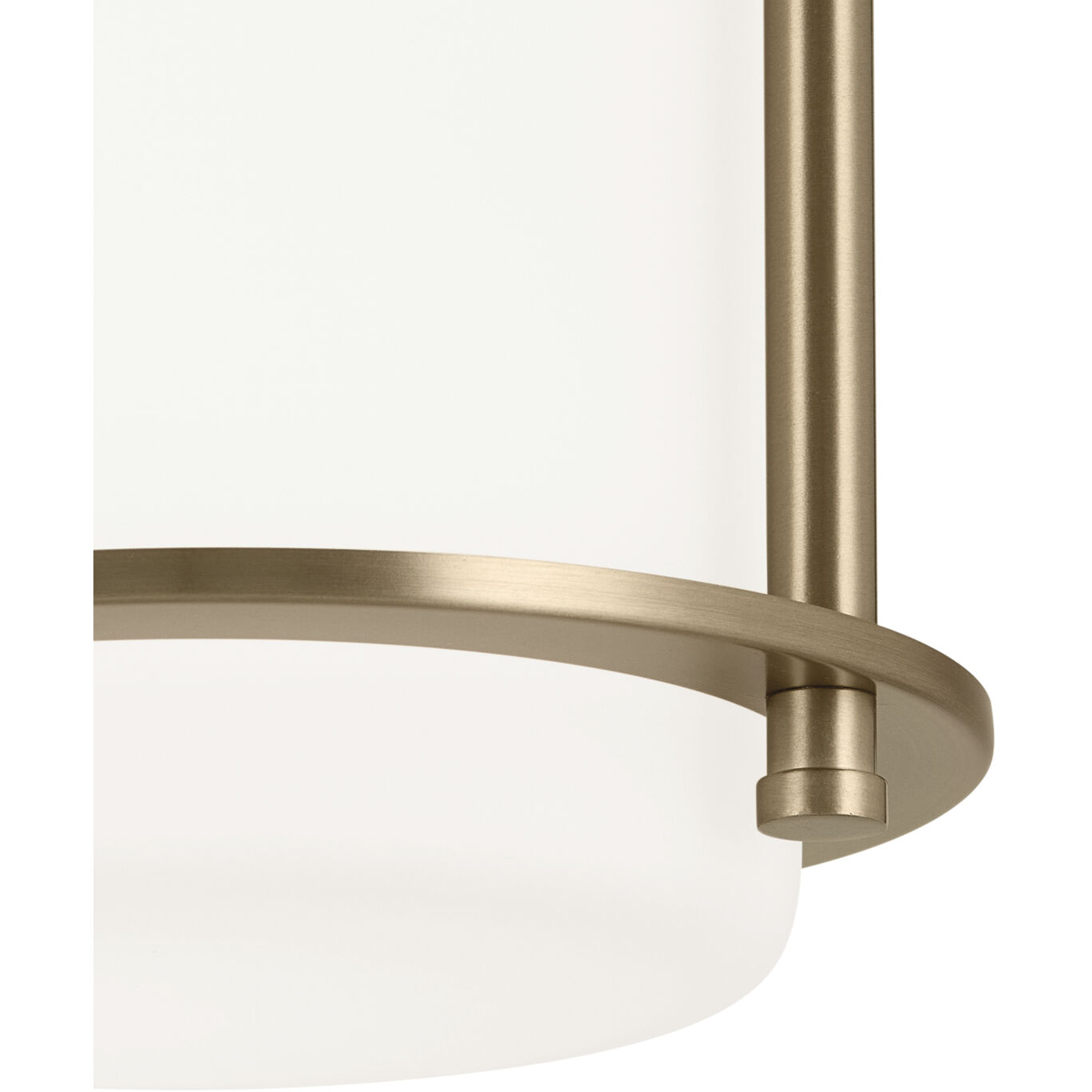 Brit LED 7.25 inch Champagne Bronze Flush Mount Ceiling Light