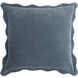 Effervescent 18 X 18 inch Dark Blue Accent Pillow