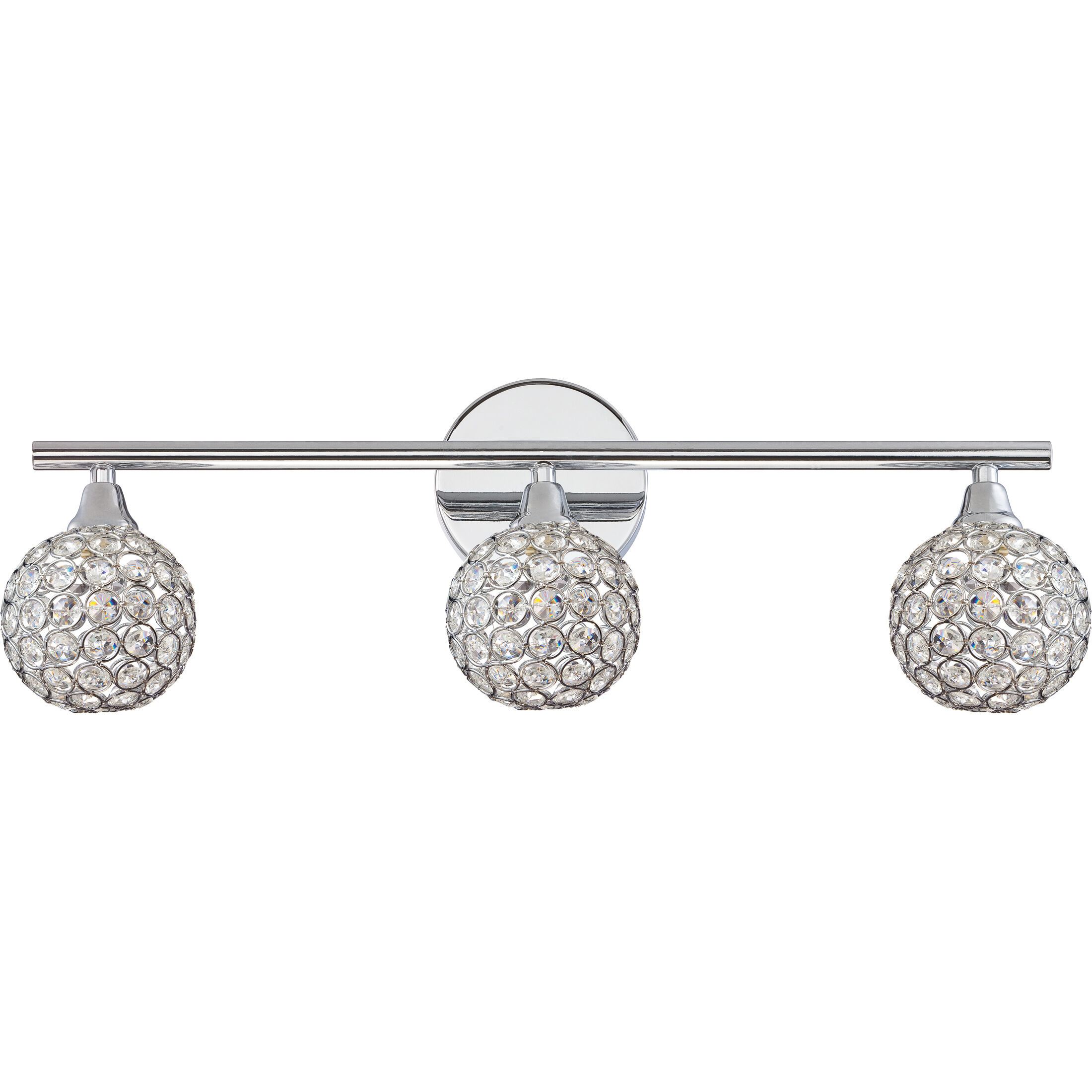 Platinum 3 Light 23 inch Polished Chrome Bath Light Wall Light