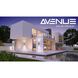 Avenue Outdoor LED 12 inch Silver Outdoor Wall Mount