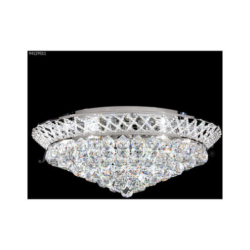 Jacqueline 12 Light 26 inch Silver Flush Mount Ceiling Light