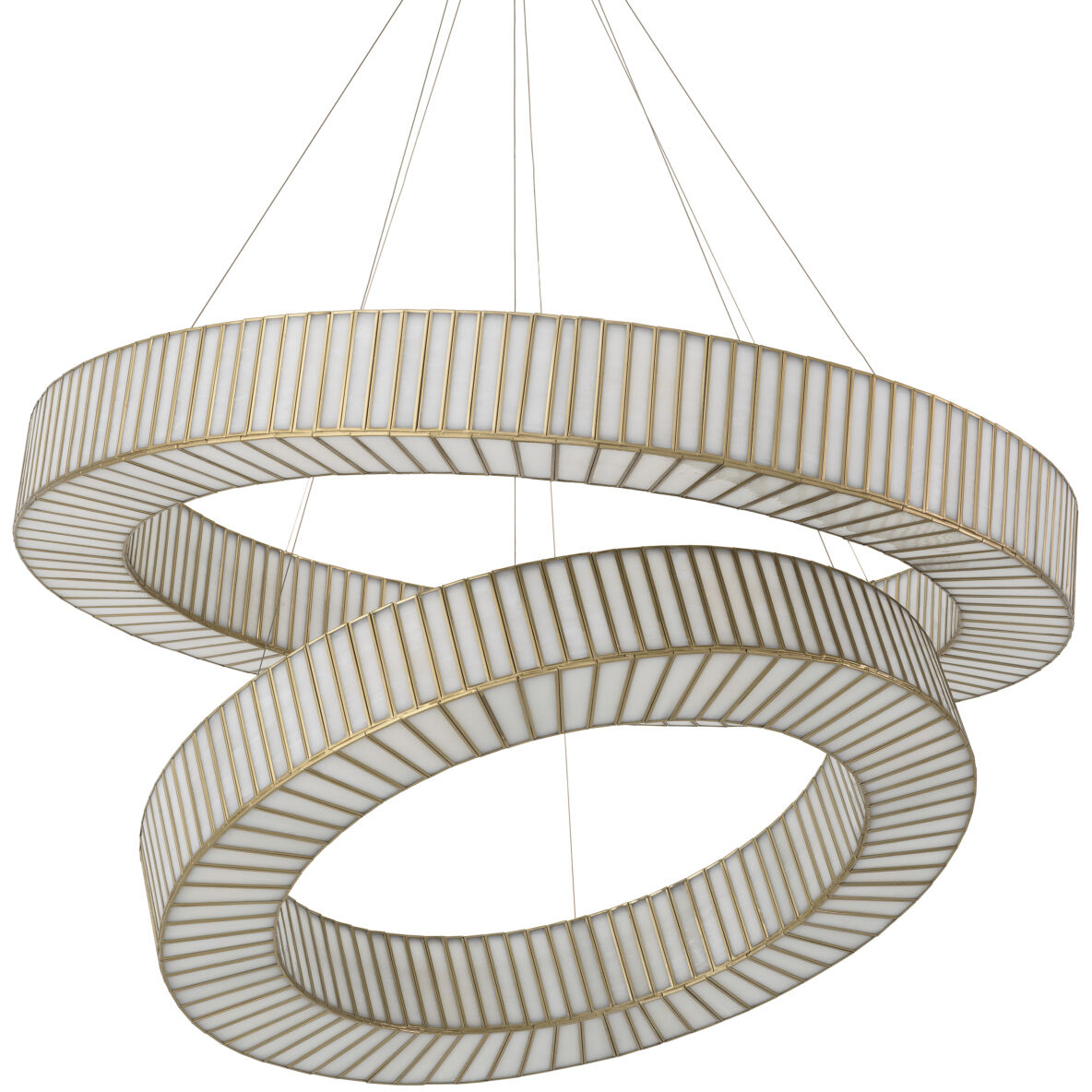 Monari 18 Light 47.44 inch Antique Brass Chandelier Ceiling Light