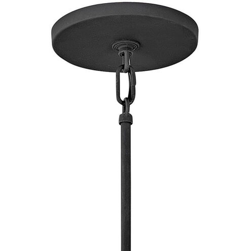 Giada 8 Light 24 inch Black Indoor Chandelier Ceiling Light, Convertible to Semi-Flush