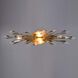 Crystal Fusion 4 Light 25.5 inch Peruvian Gold Bath Vanity Wall Light
